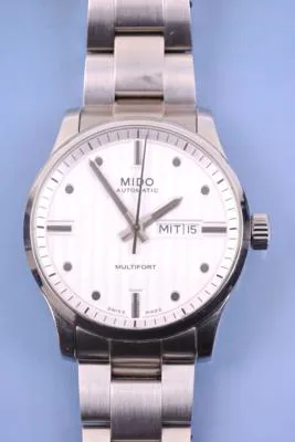 Mido Multifort M005430A. 42mm Stainless steel Silver