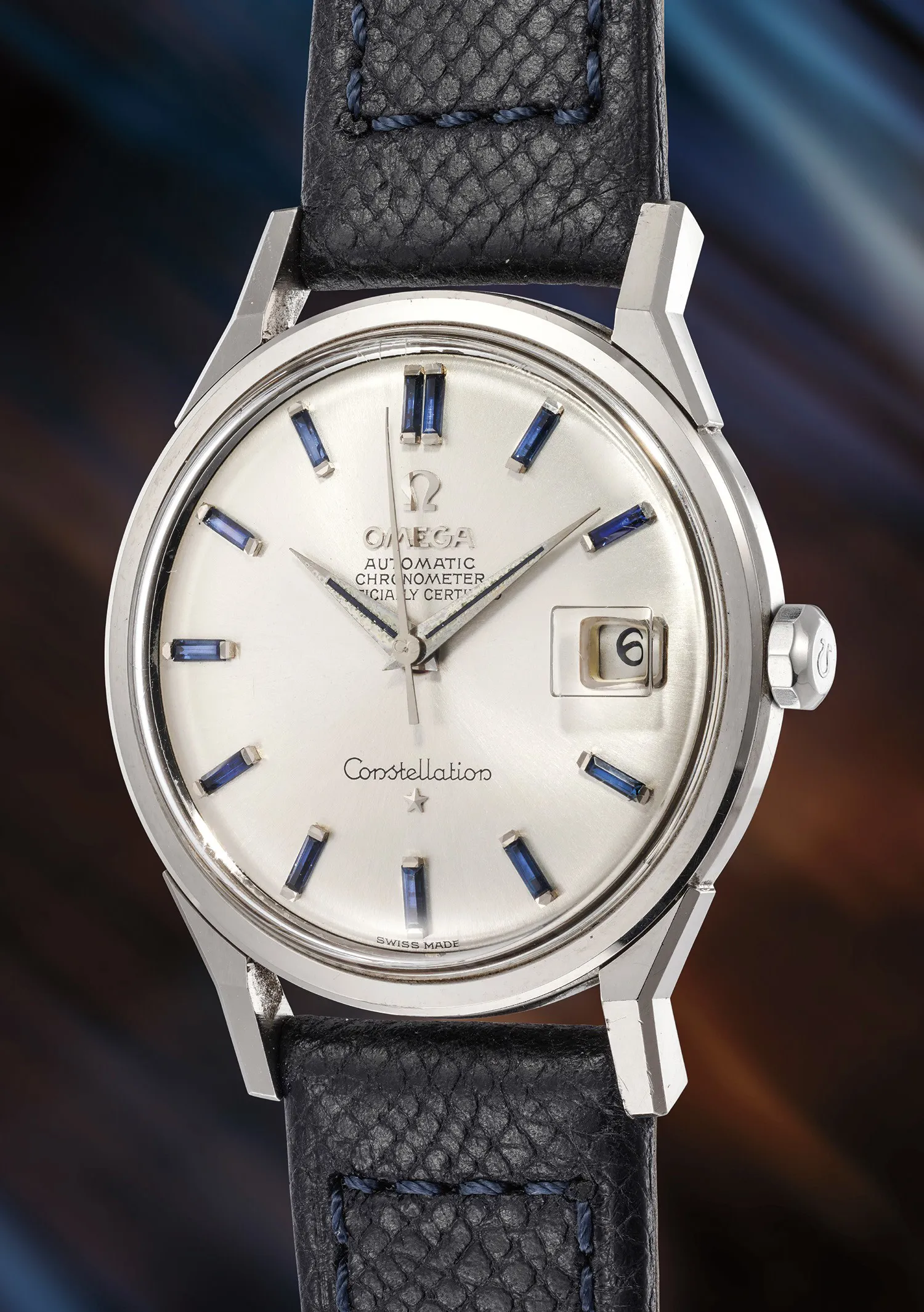 Omega Constellation “De Luxe” 168005/6 34.5mm White gold