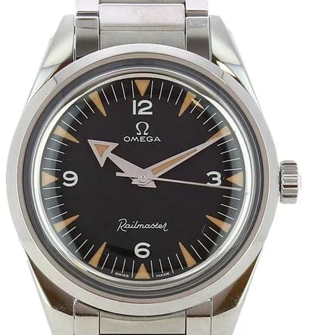 Omega Seamaster Railmaster O22010382001002 38mm Stainless steel Black