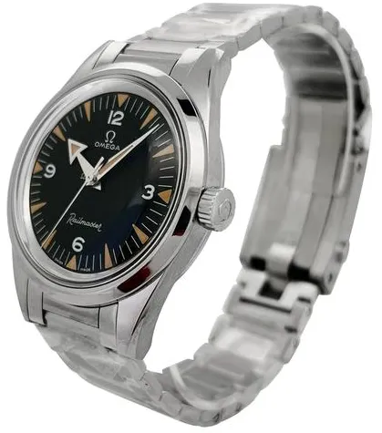 Omega Seamaster Railmaster O22010382001002 38mm Stainless steel Black 2