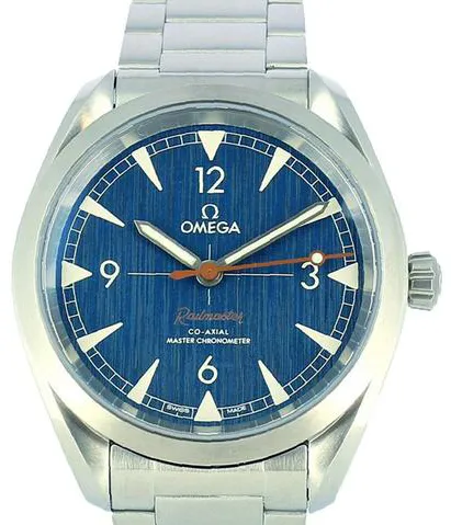 Omega Seamaster Railmaster O22010402003001 40mm Stainless steel Blue