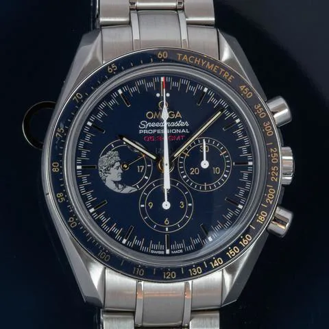 Omega Speedmaster Moon watch 311.30.42.30.03.001 42mm Steel Blue