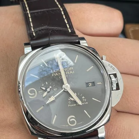 Panerai Luminor Due PAM 00676 42mm Stainless steel Black 1