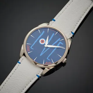 Parmigiani Fleurier Tonda 1950 White gold Blue