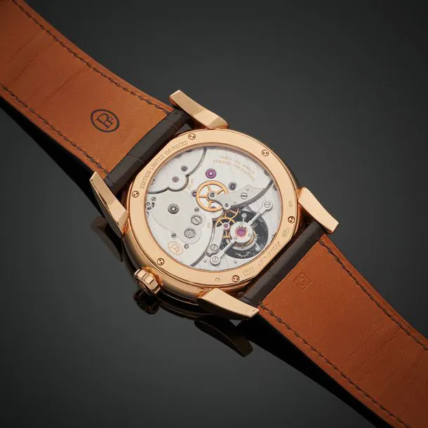 Parmigiani Fleurier Tonda 42mm Rose gold Silver 1