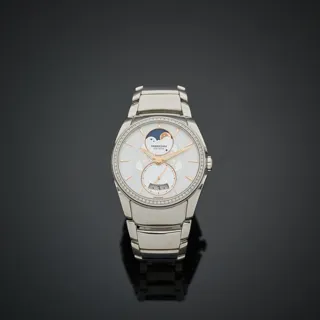 Parmigiani Fleurier Tonda Métropolitaine Stainless steel White