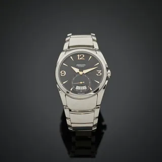 Parmigiani Fleurier Tonda Métropolitaine Stainless steel Black