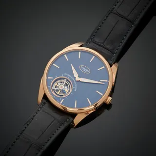 Parmigiani Fleurier Tonda 1950 Rose gold Blue