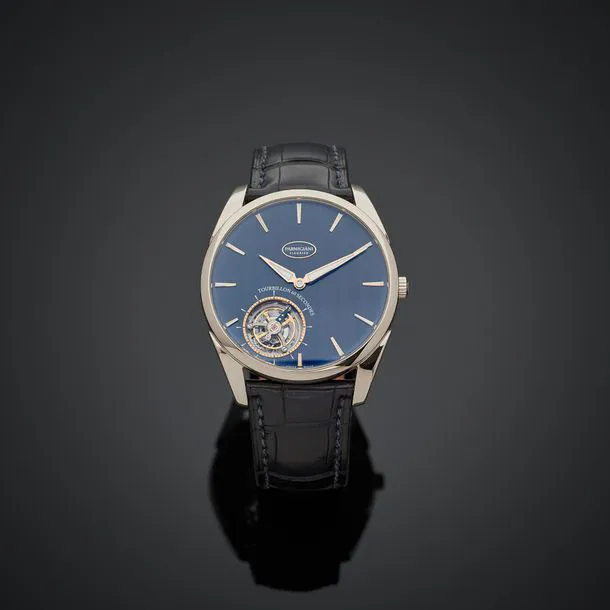 Parmigiani Fleurier Tonda 1950 40mm White gold Blue