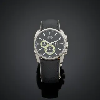 Parmigiani Fleurier Tonda Métrographe Stainless steel Black