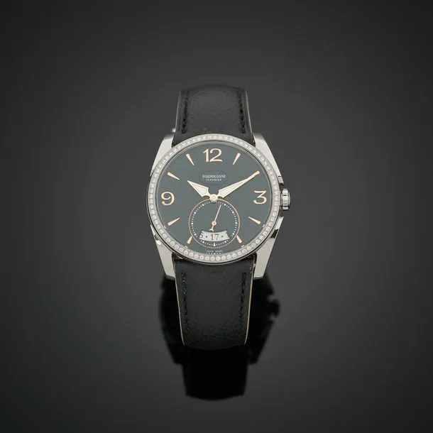 Parmigiani Fleurier Tonda Métropolitaine 33mm Stainless steel Black