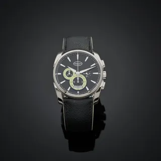 Parmigiani Fleurier Tonda Métrographe Stainless steel Black