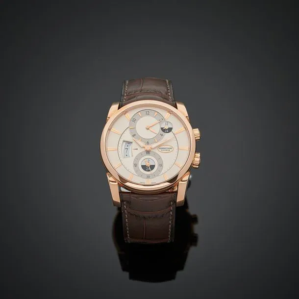 Parmigiani Fleurier Tonda Hémisphères 42mm Rose gold White