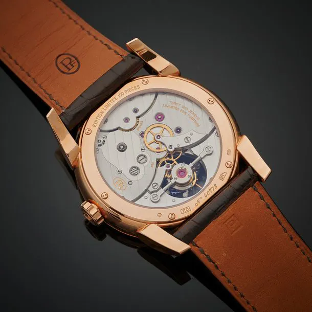 Parmigiani Fleurier Tonda 42mm Rose gold Silver 1