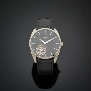 Parmigiani Fleurier Tonda 1950 White gold Black