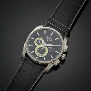 Parmigiani Fleurier Tonda Métrographe Stainless steel Black