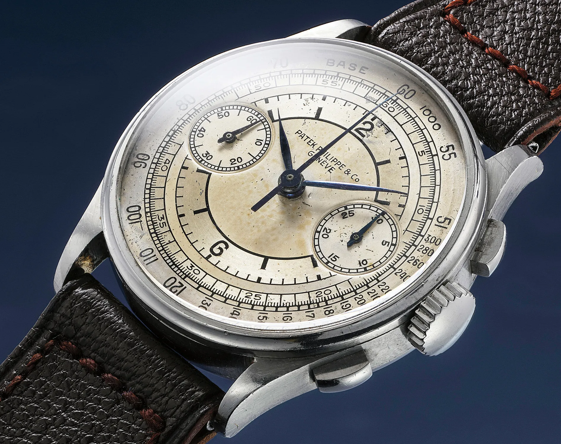 Patek Philippe Chronograph 130 33mm Stainless steel Silver 1