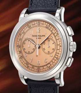 Patek Philippe Chronograph 5070G-014 White gold Salmon