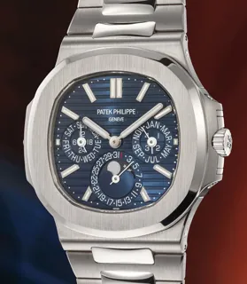 Patek Philippe Nautilus 5740/1G-001 White gold Blue