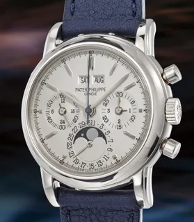 Patek Philippe Perpetual Calendar Chronograph 3970EP-021 Platinum Silver