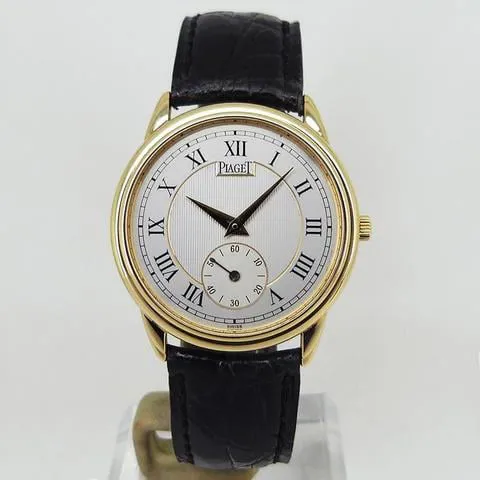 Piaget Gouverneur 15970 33mm Yellow gold Silver