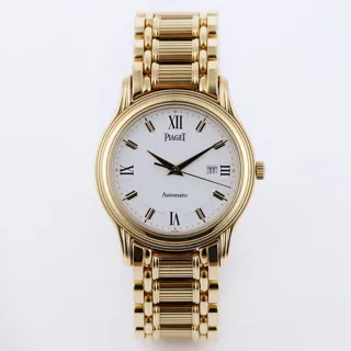 Piaget Polo 24001 M 501 D Yellow gold White