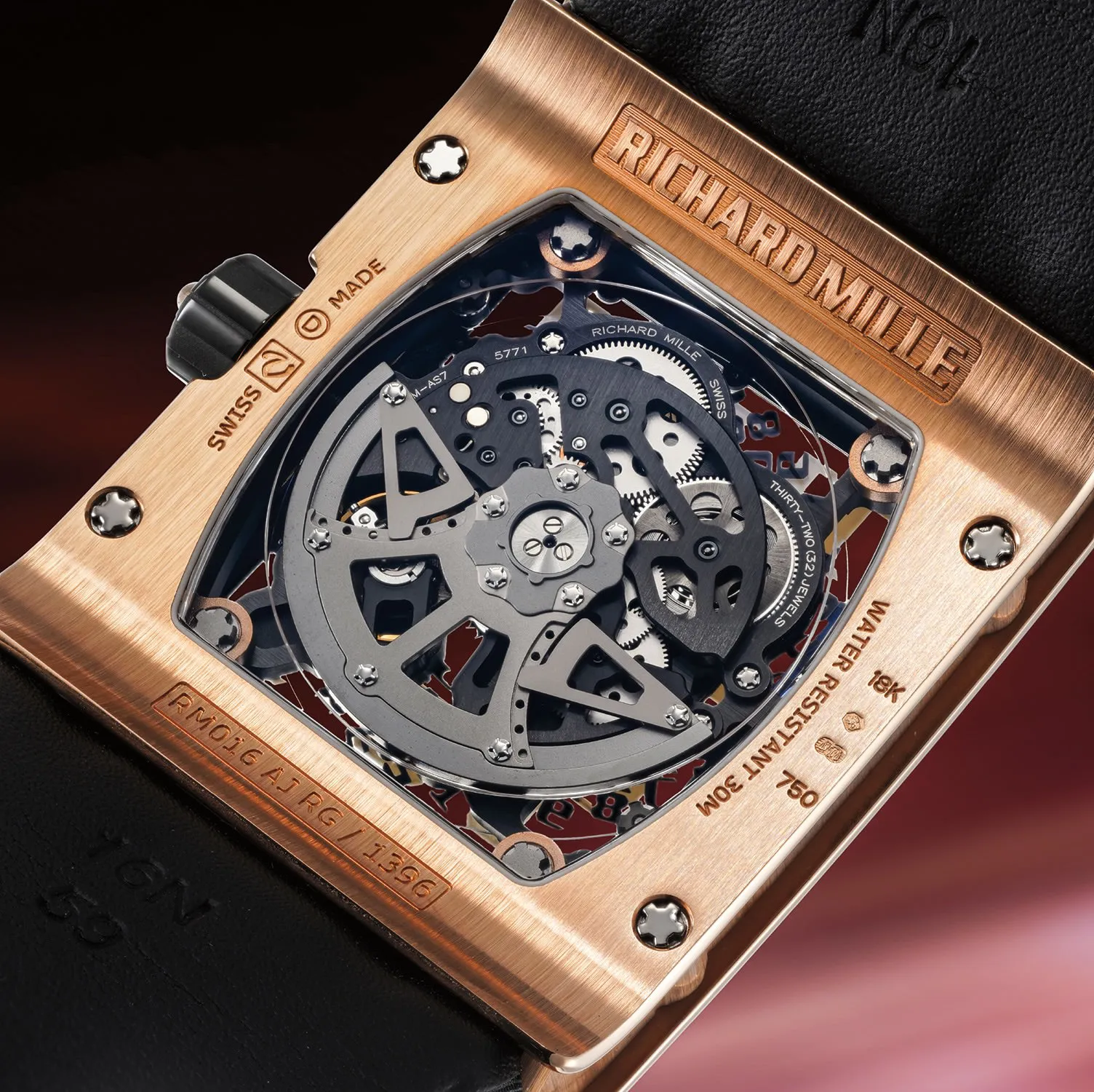 Richard Mille RM 016 RM 016 38mm Rose gold 2