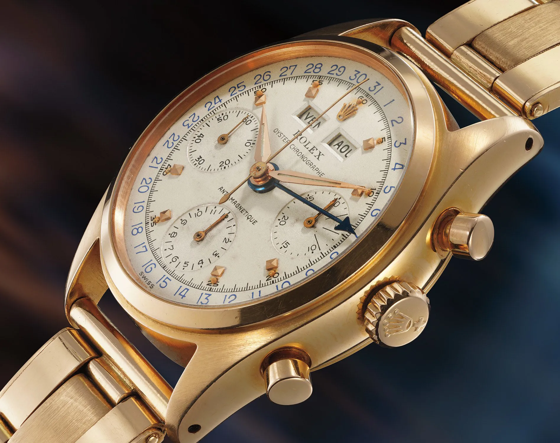 Rolex Chronograph 6036 36mm Rose gold 1