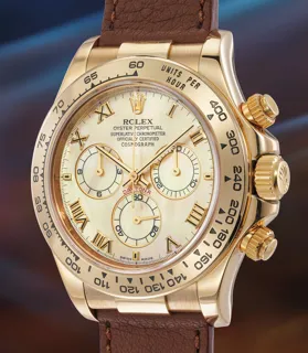 Rolex Daytona 116518 Yellow gold White