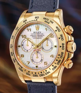 Rolex Daytona 116518 Yellow gold White