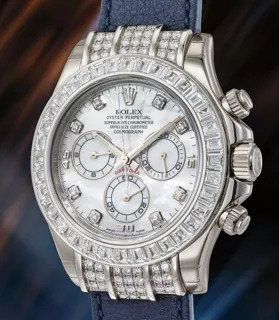 Rolex Daytona 116599TBR White gold and Diamond White