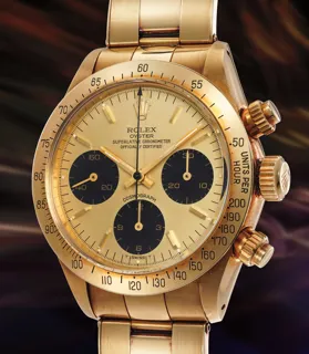 Rolex Daytona 6265 Yellow gold Champagne