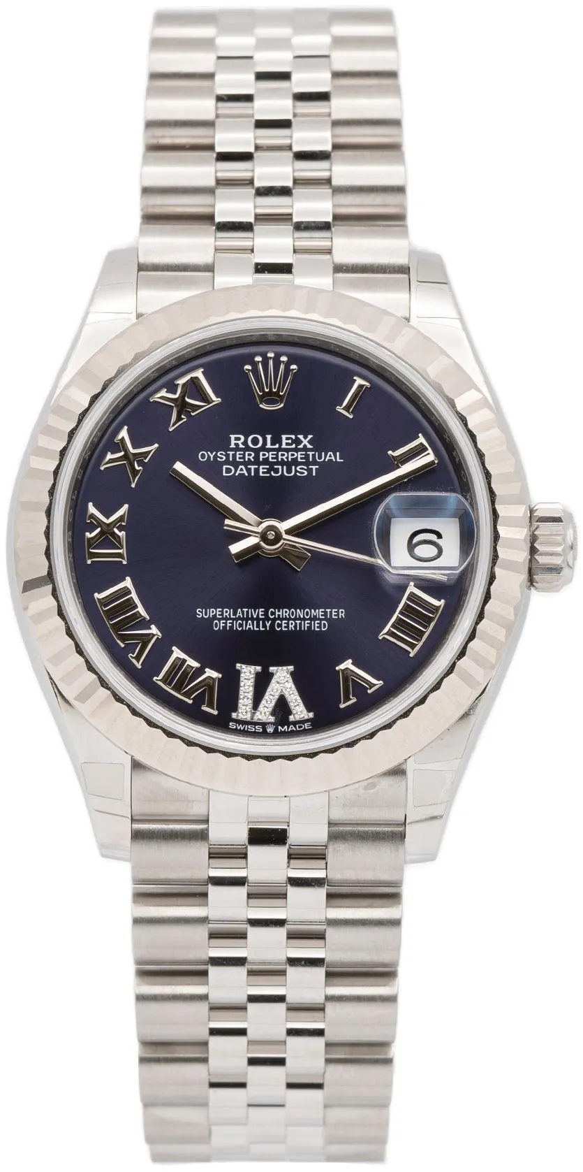 Rolex Datejust 31 278274 31mm White gold and Stainless steel Purple