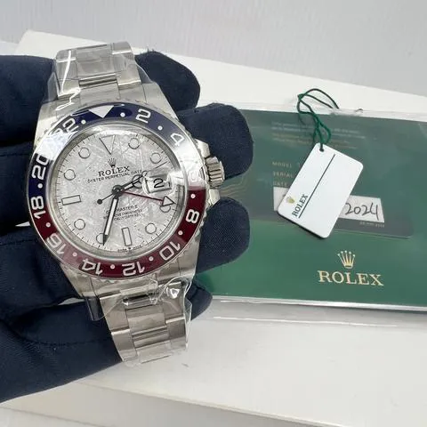 Rolex GMT-Master II 126719BLRO 40mm White gold Grey