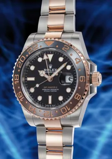 Rolex GMT-Master II 126711CHNR Rose gold and Stainless steel Brown