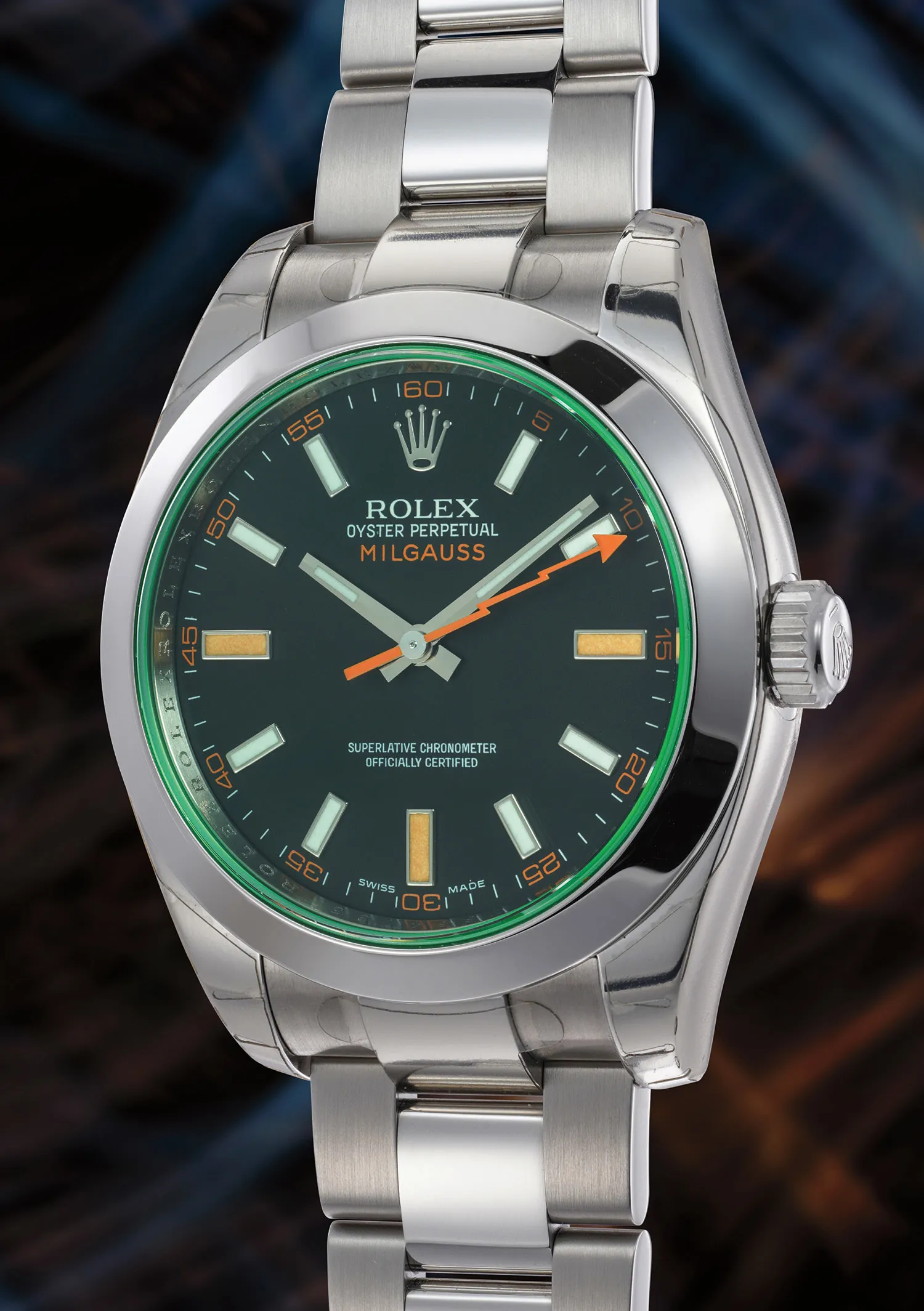 Rolex Milgauss 116400GV 40mm Stainless steel