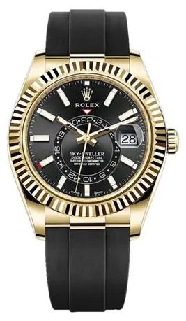 Rolex Sky-Dweller 326238 42mm Yellow gold Black