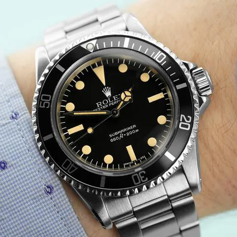 Rolex Submariner 5513 40mm Stainless steel Black 1