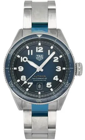 TAG Heuer Autavia WBE5116.EB0173 42mm Stainless steel Blue