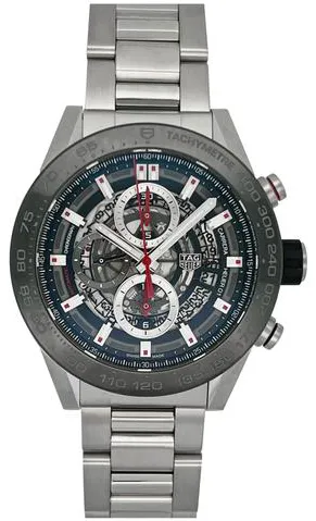 TAG Heuer Carrera CAR2A1W.BA0703 45mm Stainless steel Skeleton