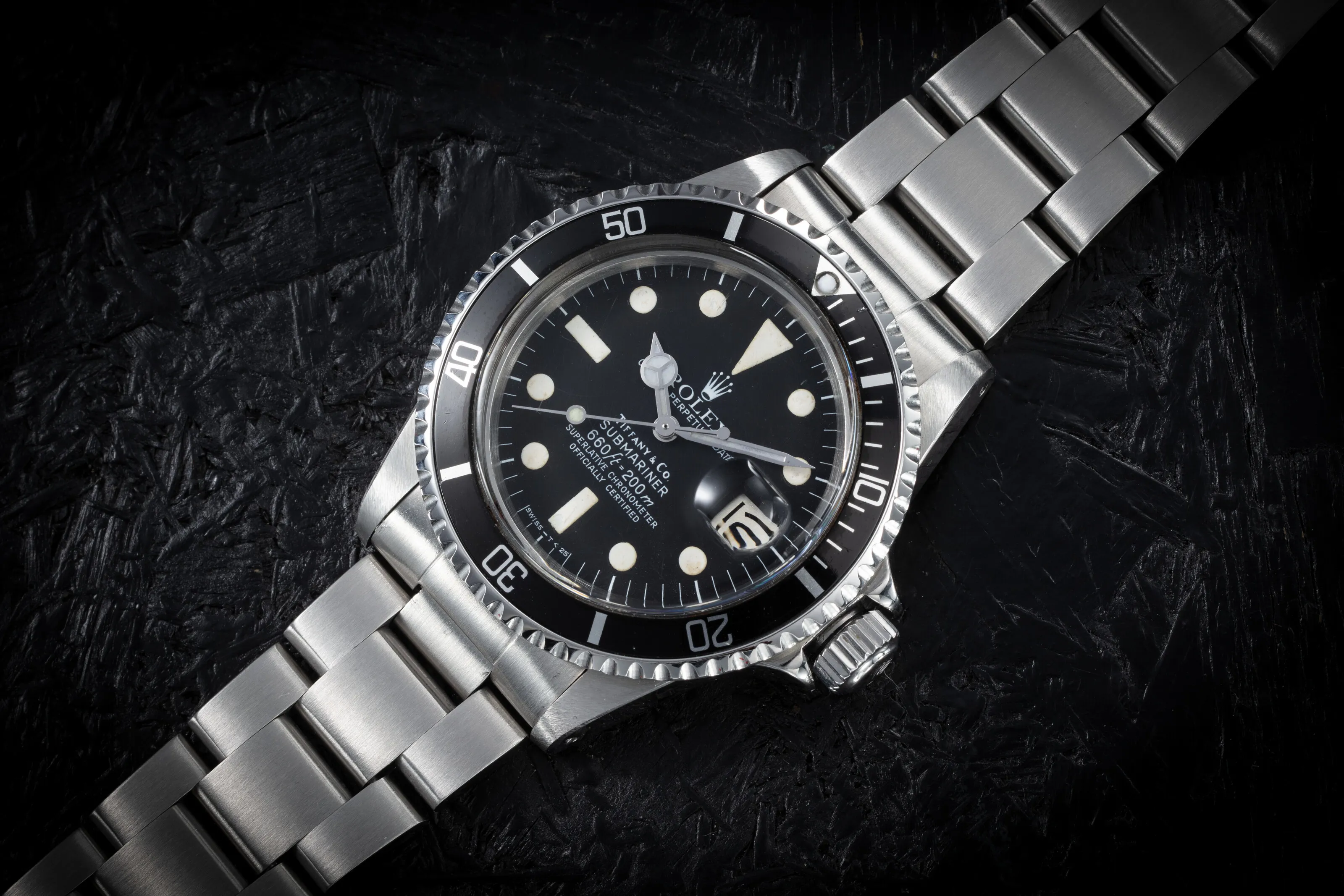 Rolex Submariner 1680 40mm Stainless steel and aluminum Black