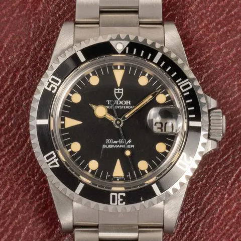 Tudor Submariner 76100 39mm Steel Black