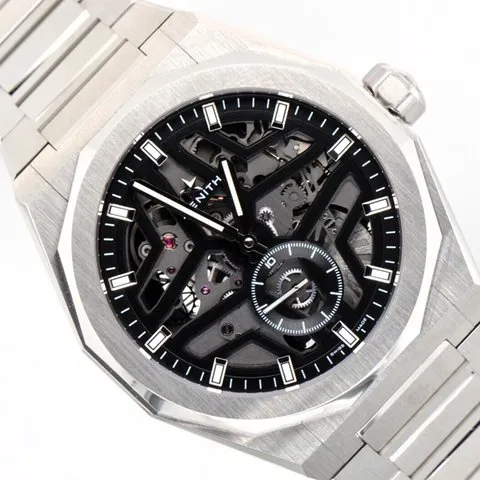 Zenith Defy Skyline 41mm Stainless steel Black 2