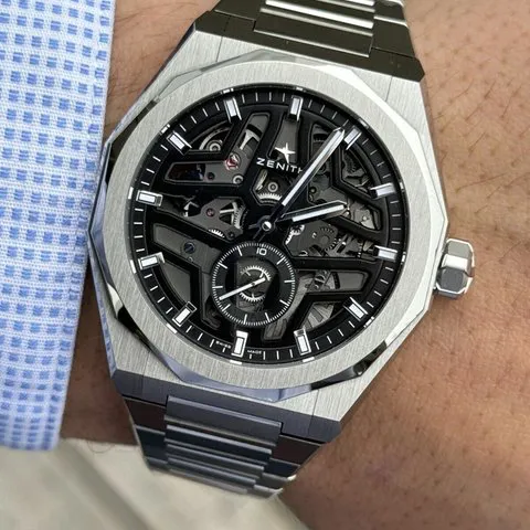 Zenith Defy Skyline 41mm Stainless steel Black 9