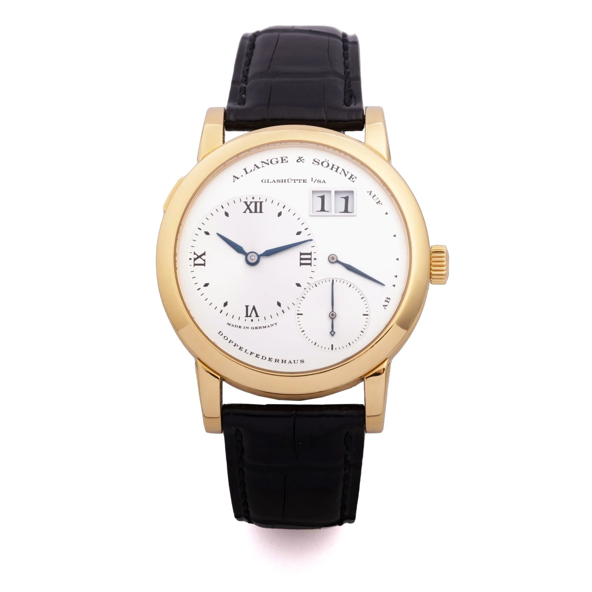 A. Lange & Söhne Lange 1 101.022 38mm Yellow gold Silver