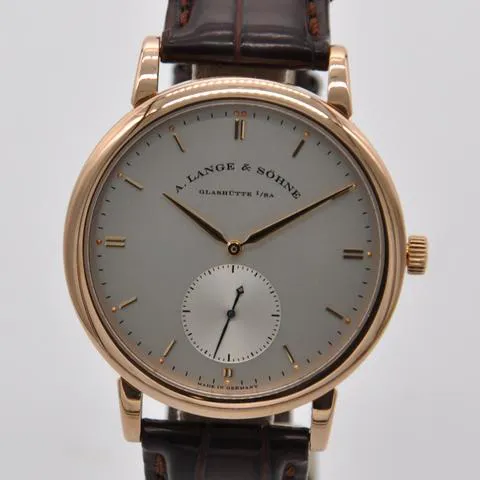 A. Lange & Söhne Saxonia 307.032 40mm Rose gold Silver