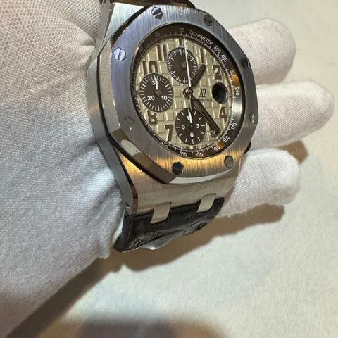 Audemars Piguet Royal Oak Offshore 26470ST.OO.A801CR.01 42mm Stainless steel Beige 3