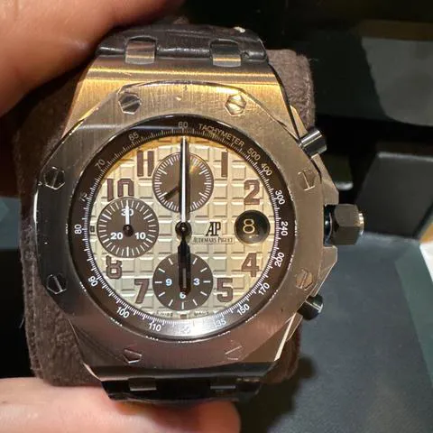 Audemars Piguet Royal Oak Offshore 26470ST.OO.A801CR.01 42mm Stainless steel Beige 9