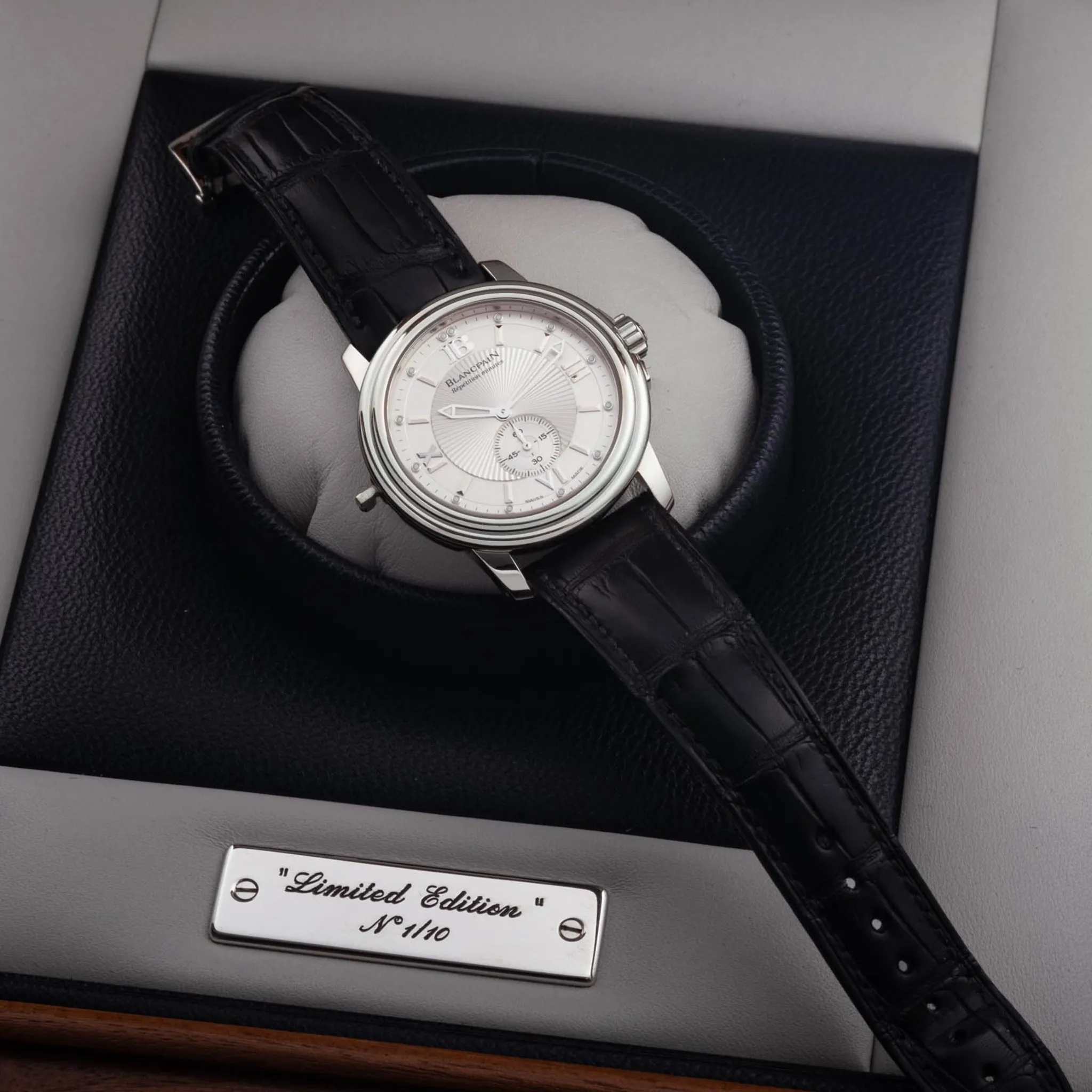 Blancpain Léman Répétition Minutes 2135 38mm White gold 1