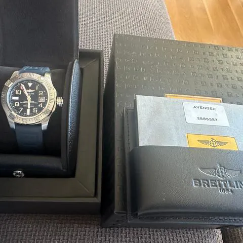 Breitling Avenger II Seawolf A1733110/BC31 45mm Stainless steel Black 2